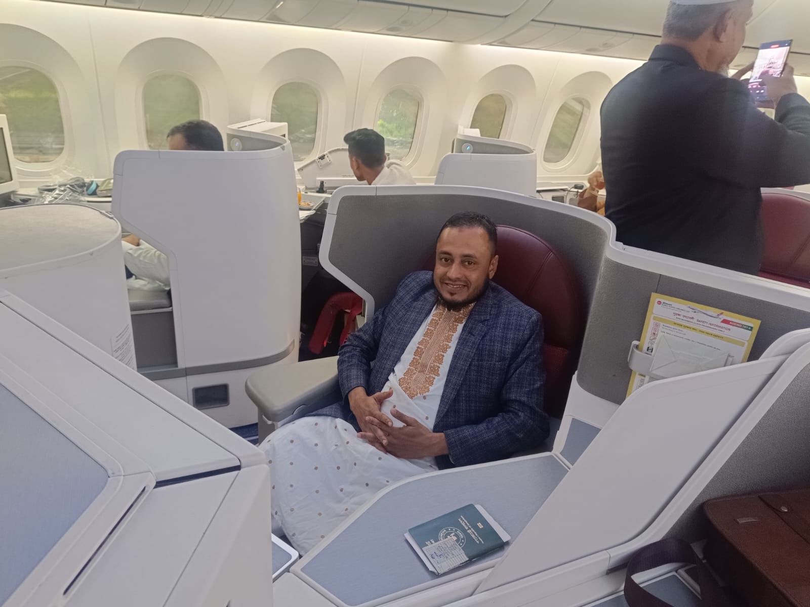 Social activity & international trip our honorable chairman sir